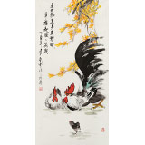 【已售】張春奇 三尺《幸福和睦一家親》 徐悲鴻紀(jì)念館藝術(shù)中心理事（詢價(jià)）