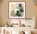 【已售】孫浩群 《蓮塘倩影》 八十歲學(xué)院派繪畫名家（詢價）