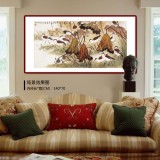 【已售】孫浩群 《蓮池自有賞秋處》 八十歲學(xué)院派繪畫名家（詢價）