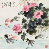 【已售】孫浩群 《金玉滿堂》 八十歲學(xué)院派繪畫名家（詢價(jià)）