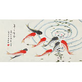 凌雪 三尺《年年有余》 北京美協(xié)會(huì)員