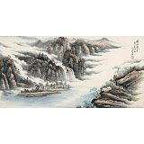 【已售】徐來選 四尺《蜀山秀色》 河南美協會員