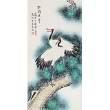 【已售】凌雪 三尺《松鶴延年》 北京美協(xié)會(huì)員