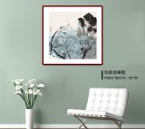 【已售】苗雨 四尺斗方《江南》 遼寧工美教授 師從吳冠中