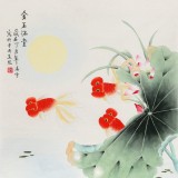 凌雪 四尺斗方《金玉滿堂》 北京美協(xié)會員