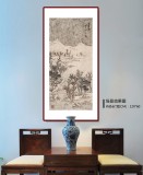 孟振華 三尺《雪峰圖》西安美院研究生 金獎(jiǎng)獲得者