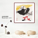 【已售】王永剛 四尺斗方《有余圖》 國(guó)家一級(jí)美術(shù)師（詢價(jià)）