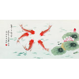 凌雪 三尺《年年有余》 北京美協(xié)會(huì)員