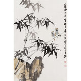 【已售】庾超然 四尺三開(kāi)《晨曲》 黃鶴樓書(shū)畫(huà)院院長(zhǎng)