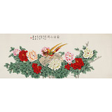 【已售】凌雪 小六尺《前程似錦》 北京美協(xié)會員