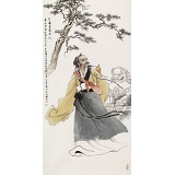 鄒本財(cái) 四尺《三國(guó)名醫(yī)華佗》公主嶺市美協(xié)常務(wù)副主席