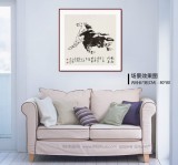 【已售】王向陽(yáng) 四尺斗方《風(fēng)雨同舟》 中國(guó)美術(shù)家協(xié)會(huì)會(huì)員