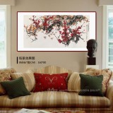 鄒本財 四尺《沐浴春風里》 公主嶺市美協(xié)常務副主席