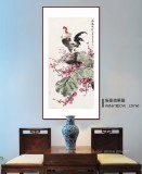 【已售】鄒本財 三尺《春曉圖》 公主嶺市美協(xié)常務副主席