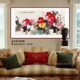 黃藝 四尺《富貴神仙》 吉祥家居風(fēng)水畫