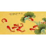 凌雪 四尺《年年有余》 北京美協(xié)會員