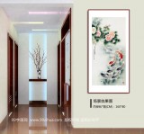 【已售】南海禪寺 妙林居士 四尺《富貴有余圖》