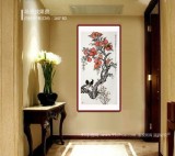 朱祖義 四尺《嘉果笑口樂豐年》 中國老子書畫院副院長