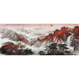 【已售可訂制】李碧峰 大丈二《江山如此多嬌》 中國(guó)書(shū)畫(huà)家協(xié)會(huì)理事