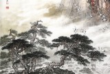 【已售可訂制】李碧峰 小八尺《秋山鳴泉圖》 中國(guó)書(shū)畫(huà)家協(xié)會(huì)理事