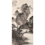 【已售】吳顯剛 《溪山清音圖》貴州七星關(guān)美協(xié)主席