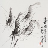 【已售】孫海峰 三尺《逸游圖》 安徽省美協(xié)會(huì)員