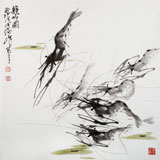 孫海峰 四尺斗方《龍吟圖》 安徽省美協(xié)會員