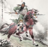 鄒本財 四尺《千秋忠義》公主嶺市美協(xié)常務(wù)副主席