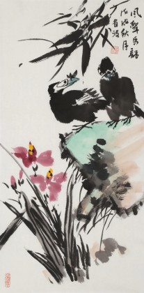 邢書波 《風(fēng)聲鳥語》 中美協(xié)會員 清華美院創(chuàng)作班導(dǎo)師（詢價）