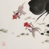 【已售】梁景欣 三尺《金玉滿堂》 學(xué)院派畫家