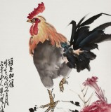 【已售】梁景欣 三尺《冠上加冠》 學院派畫家