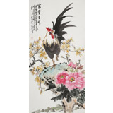 【已售】梁景欣 三尺《富貴大吉》 學(xué)院派畫家（詢價）