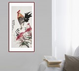 【已售】梁景欣 三尺《冠上加冠》 學院派畫家