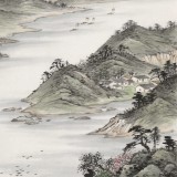 劉金河 四尺《征帆片片似沙鷗》 中國美術(shù)家協(xié)會會員（詢價）