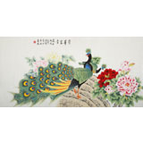 【已售】凌雪 四尺《榮華富貴》 北京美協(xié)會(huì)員