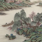 【已售】吳顯剛 四尺斗方《云滿山頭樹滿溪》 貴州七星關(guān)美協(xié)主席