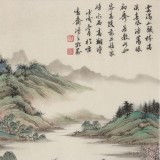 【已售】吳顯剛 四尺斗方《云滿山頭樹滿溪》 貴州七星關(guān)美協(xié)主席
