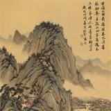 吳顯剛 四尺《云滿山頭樹滿溪》 貴州七星關(guān)美協(xié)主席