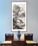 【已售】鄒本財(cái) 四尺《群芳競(jìng)秀》公主嶺市美協(xié)常務(wù)副主席