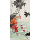 【已售】王永剛 吉祥水墨《鴻運(yùn)當(dāng)頭》 國家一級美術(shù)師