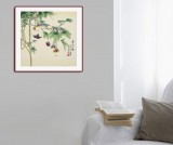 凌雪 三尺斗方《惠風(fēng)和暢》 北京美協(xié)會員