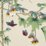 凌雪 三尺斗方《惠風(fēng)和暢》 北京美協(xié)會員