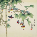 凌雪 三尺斗方《惠風(fēng)和暢》 北京美協(xié)會員