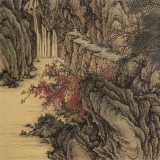 吳顯剛 四尺《溪山雅居圖》貴州七星關(guān)美協(xié)主席