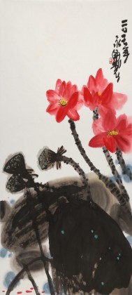 王永剛 三尺《鴻運當頭》 國家一級美術師（詢價）