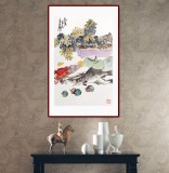 王永剛 《九月》 國家一級美術(shù)師（詢價）