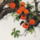 【已售】黃藝三尺風(fēng)水吉利國(guó)畫(huà)《事事如意》