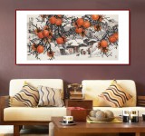 趙金鸰四尺《山村趣事》清華美院高研班導(dǎo)師（詢價）