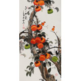 【已售】黃藝三尺風(fēng)水吉利國畫《事事如意》