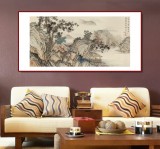 【已售】吳顯剛 四尺《觀泉圖》 貴州七星關(guān)美協(xié)主席